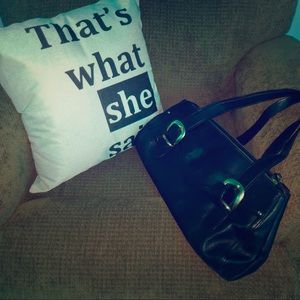 michael kors black handbag 👜